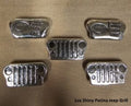1 oz Hand Poured 999 Silver Bullion Bar "Jeep Grill" by YPS