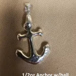1/2 Troy Oz "Anchor" w/ Bail