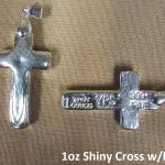 1oz Cross w/bail by YPS