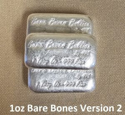 Yeager's Poured Silver Bare Bones