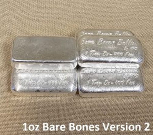 Yeager's Poured Silver Bare Bones