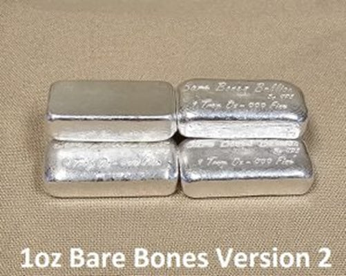 Yeager's Poured Silver Bare Bones