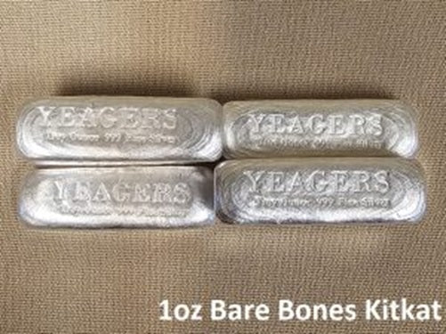 Yeager's Poured Silver Bare Bones