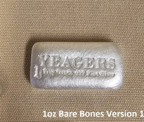 Yeager's Poured Silver Bare Bones
