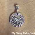 25g Plata Muerta w/Bail 999+ Fine Silver Bullion Bar Yeager's Poured - YPS