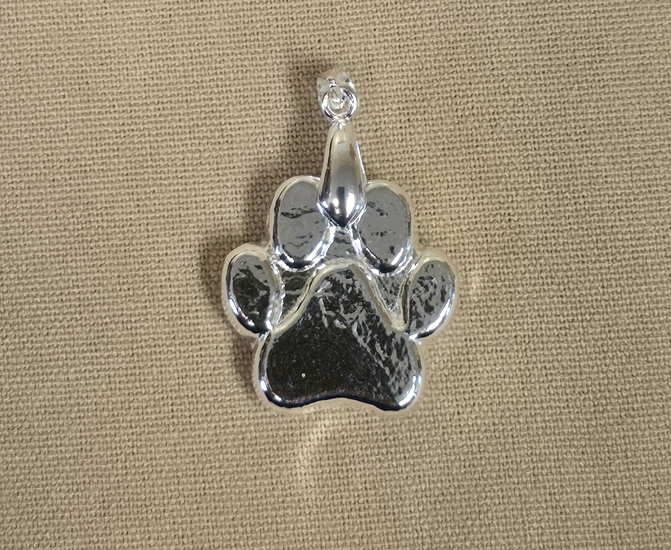 1/2oz Dog Paw with Bail