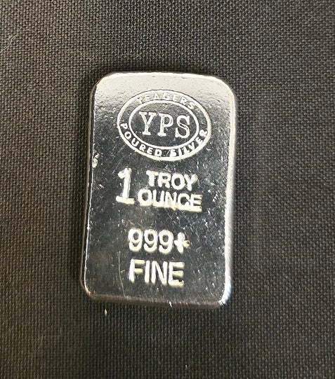 1oz America 250 Flag 999+ Fine Silver Bullion Bar Yeager's Poured Silver YPS