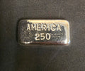 1oz America 250 Bar 999+ Fine Silver Bullion Yeager's Poured Silver - YPS
