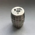 5 oz Barrel 999+ Fine Silver Bullion Bar by Yeager's Poured Silver - YPS