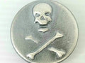 2oz Skull and Crossbones 999+ fine silver bullion bar