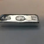 4 oz KitKat 999+ Fine Silver Bullion Bar Yeager's Poured Silver - YPS