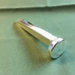 10 oz Railroad Spike 999+ Fine Silver Bullion bar Yeager's Poured Silver - YPS