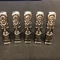 100g Skull Tiki 999+ Fine Silver Bullion Bar Yeager's Poured Silver - YPS