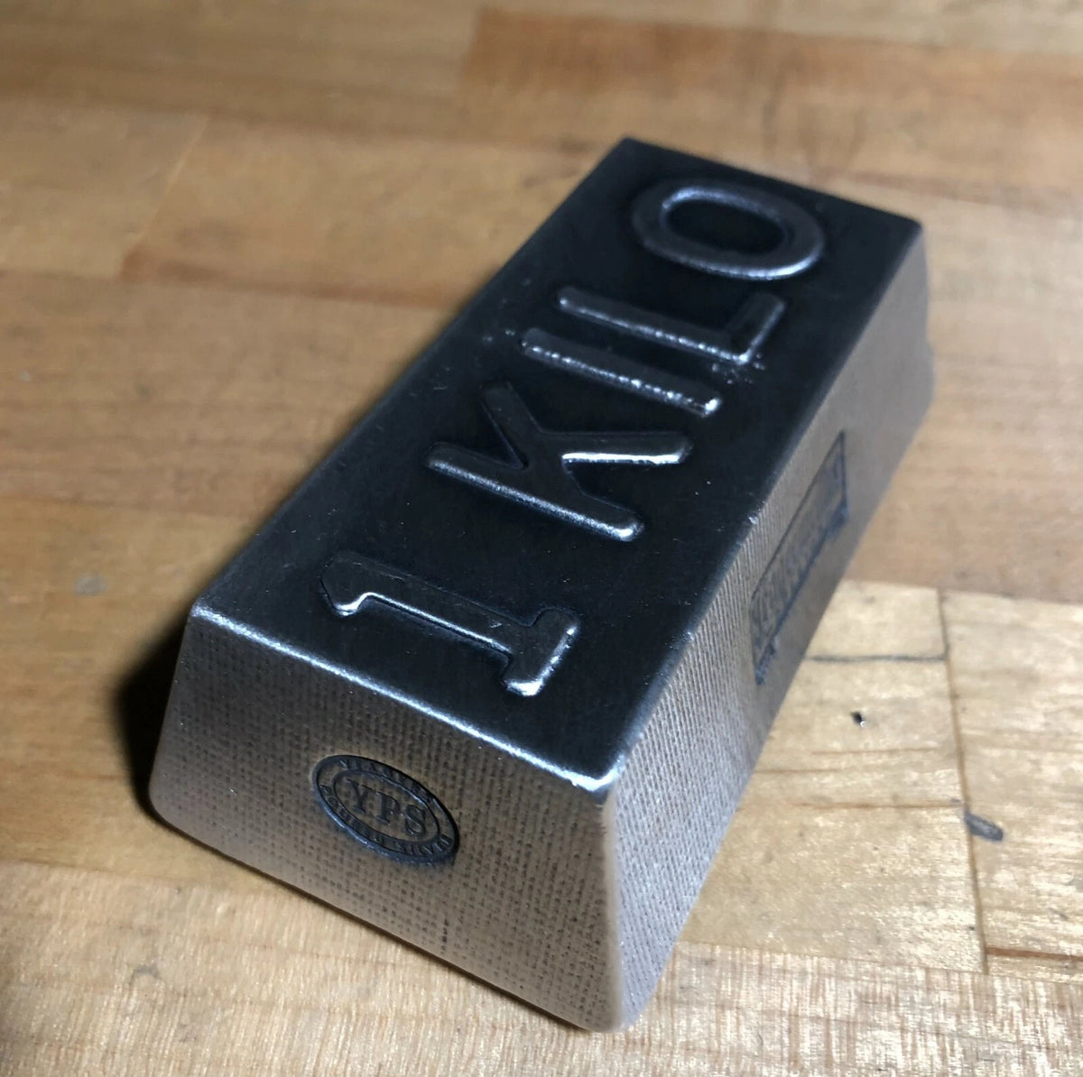 1 KILO Yeagermeister 999+ Fine Silver Bullion Bar Yeager's Poured Silver - YPS
