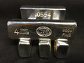 4 oz KitKat 999+ Fine Silver Bullion Bar Yeager's Poured Silver - YPS